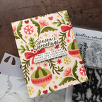 Concord & 9th Kristina Werner Holiday Cheer Greetings Stamps and Dies Bundle