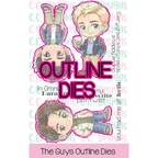 C.C. Designs The Guys Stamps and Dies Bundle
