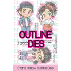 C.C. Designs Stars Hollow Stamps and Dies Bundle