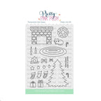 Pretty Pink Posh Cozy Christmas Clear Stamps