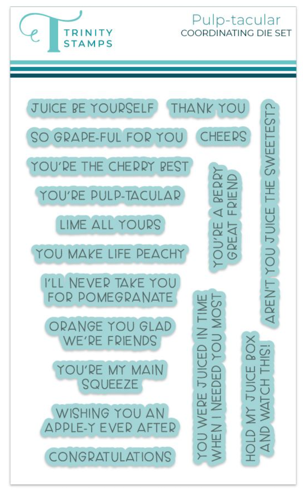 Trinity Stamps Pulp-tacular Stamps and Dies Bundle