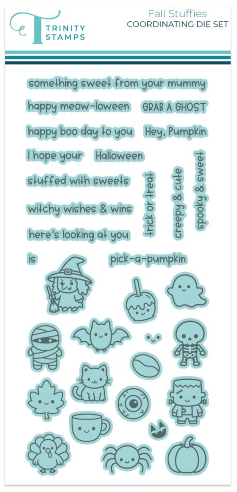 Trinity Stamps Fall Stuffies Stamps and Dies Bundle