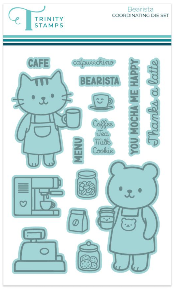 Trinity Stamps Bearista Stamps and Dies Bundle