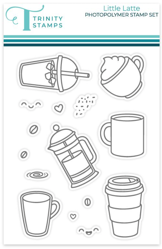 Trinity Stamps Little Latte Stamps and Dies Bundle