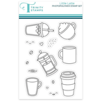 Trinity Stamps Little Latte Stamps and Dies Bundle