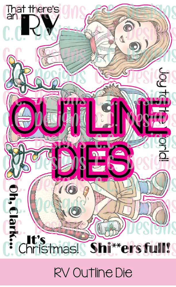 C.C. Designs RV Stamps and Dies Bundle