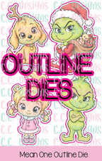 C.C. Designs Mean One Stamps and Dies Bundle