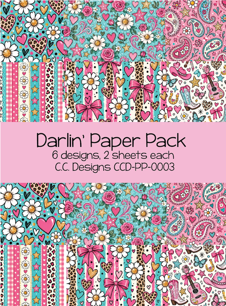 C.C. Designs Darlin' Paper Pack ccd-pp-0003