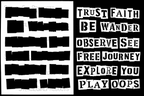 StencilGirl See What Happens Stencil ll1105
