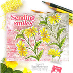 Simon Says Stamp Embroidery Wafer Dies sss486 Floral Card | color-code:ALT02