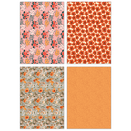 Honey Bee Fall Is In The Air 6 x 8.5 Paper Pad hbpa-058 Modern Autumn Designs