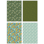 Honey Bee Fall Is In The Air 6 x 8.5 Paper Pad hbpa-058 Modern Pumpkins