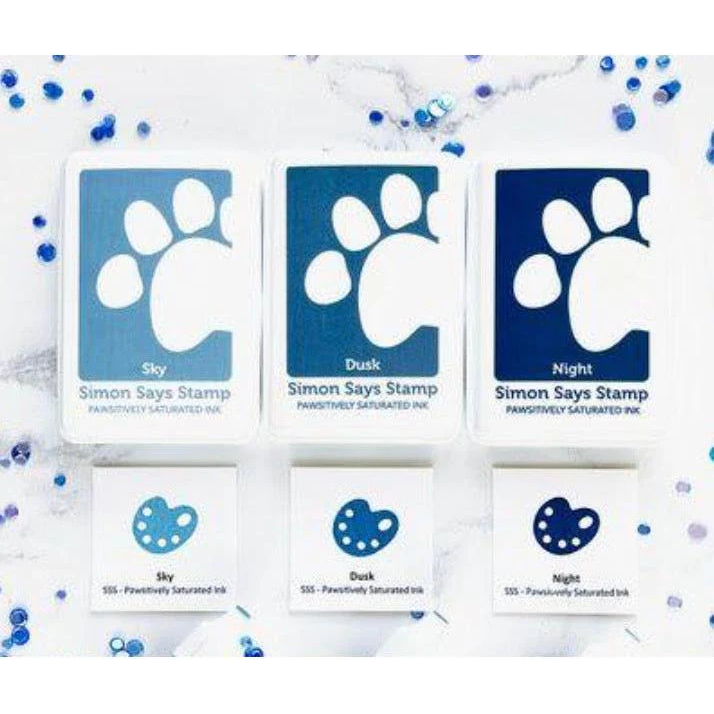 Simon Says Stamp Pawsitively Saturated Re-inker Set Gradient 11 ssr111
