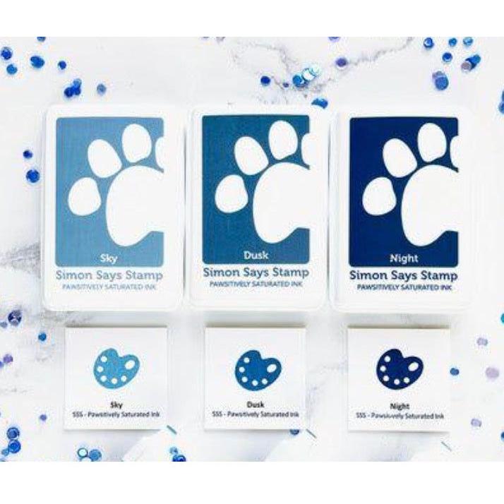 Simon Says Stamp Pawsitively Saturated Ink Set Gradient 11