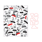 Simon Says Embossing Folders and Cutting Dies Bundled Up sfd411