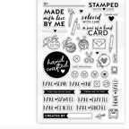 Simon Says Clear Stamps HAND CRAFTED WITH LOVE sss102029