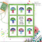Simon Says Stamp Postage Collage Cover Wafer Dies 1144sd DieCember Love Card | color-code:ALT08