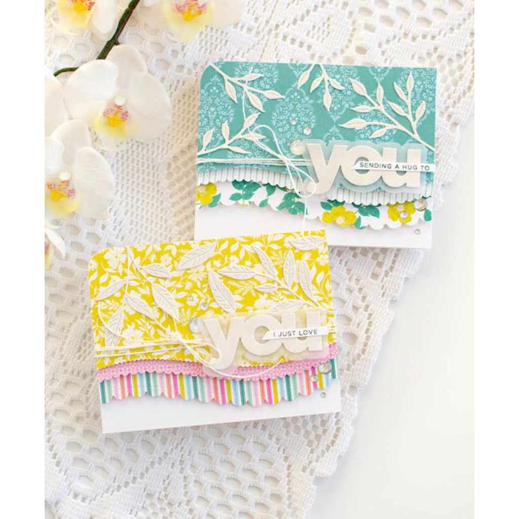 Simon Says Stamp WAVY SCALLOP STITCHES Wafer Dies s290 Love You Cards | color-code:ALT01