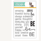 Simon Says Clear Stamps BE Sentiments SSS101329 *