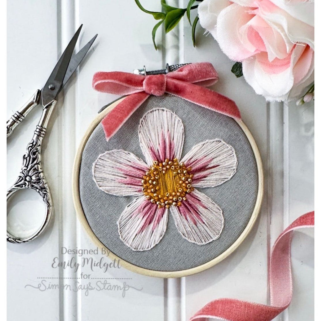 Simon Says Clear Stamps Flower Power 2008ssc Stitched Flower | color-code:ALT12