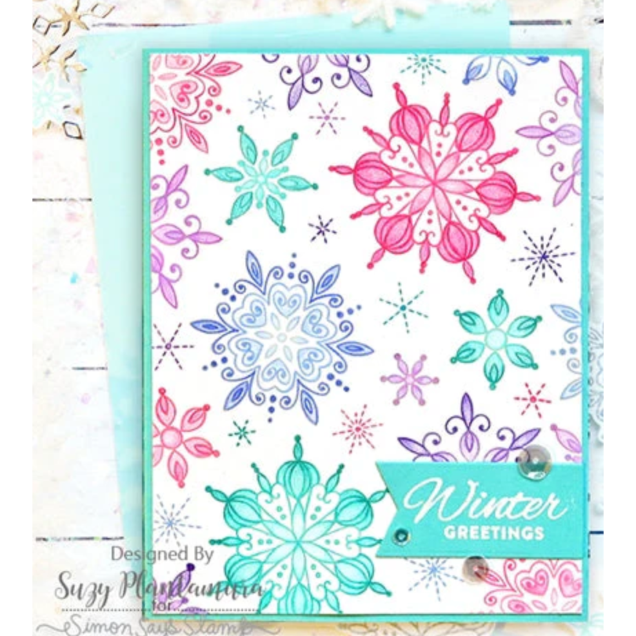 Simon Says Stamps and Dies Snowflake Season
