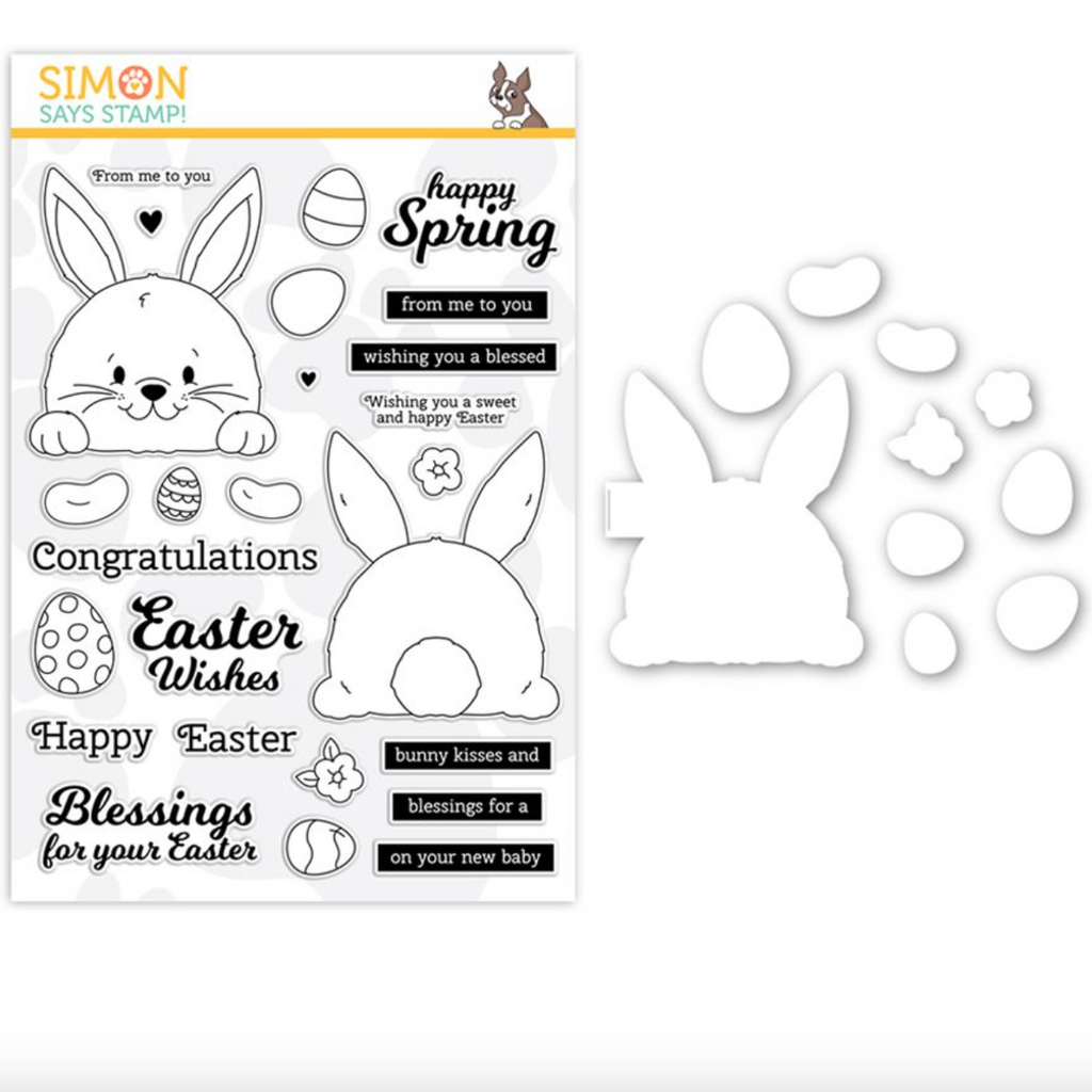 Simon Says Stamps And Dies Bunny Butt Peek A Boo