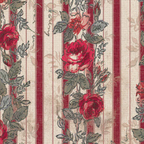 Tim Holtz Fabric By The Yard Red Wallpaper pwth227 Eclectic Elements Palette