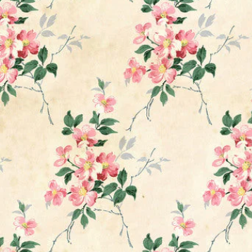 Tim Holtz Fabric By The Yard Pink Wallpaper pwth217 Eclectic Elements Palette