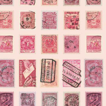 Tim Holtz Fabric By The Yard Pink Stamps pwth211 Eclectic Elements Palette