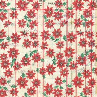 Tim Holtz Eclectic Elements Holidays Past Fabric By The Yard Festive Ledger