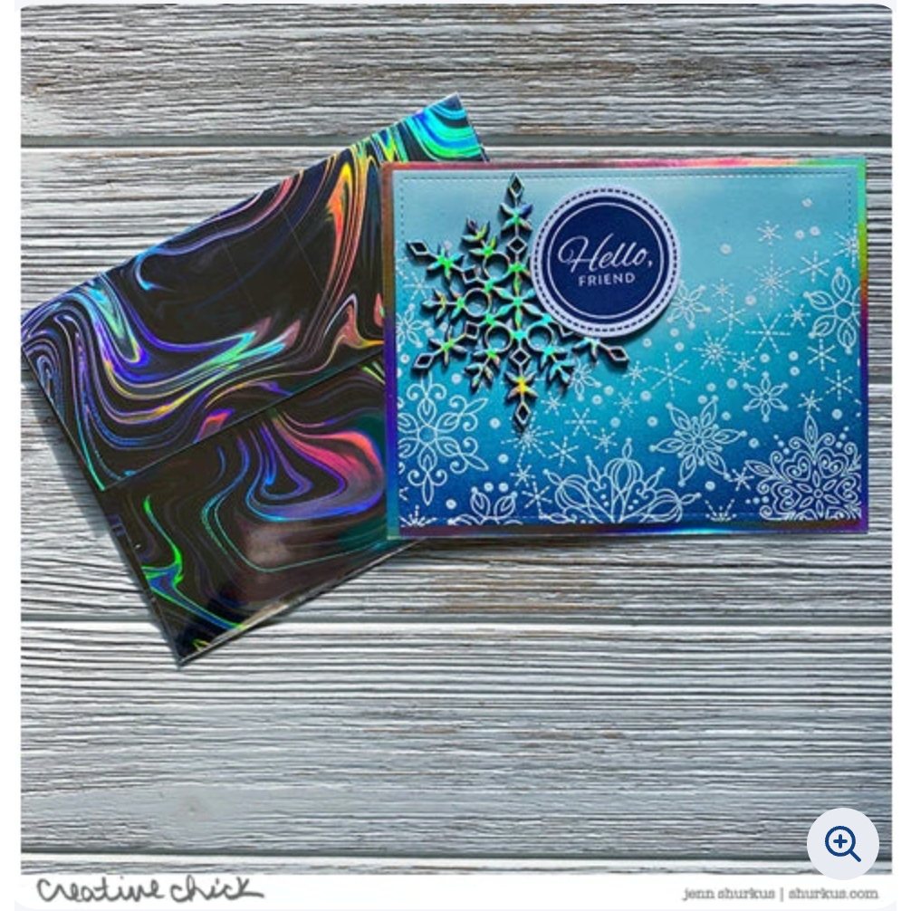 Simon Says Stamp SNOWFLAKE SEASON Wafer Dies sssd112207c