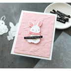Simon Says Stamp Bundled Bunny Wafer Dies s986 Favorite Things Thanks Card | color-code:ALT07