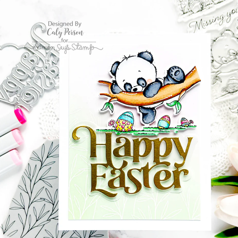 Simon Says Stamp Fancy Happy Easter Wafer Dies sssd112810 Just For You