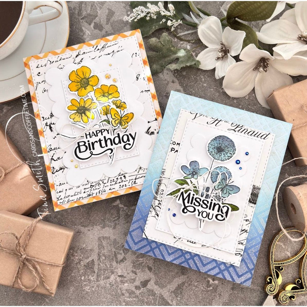 Simon Says Stamps Dies and Stencils Butterfly Blossoms set942bb Rain or Shine Spring Cards | color-code:ALT06