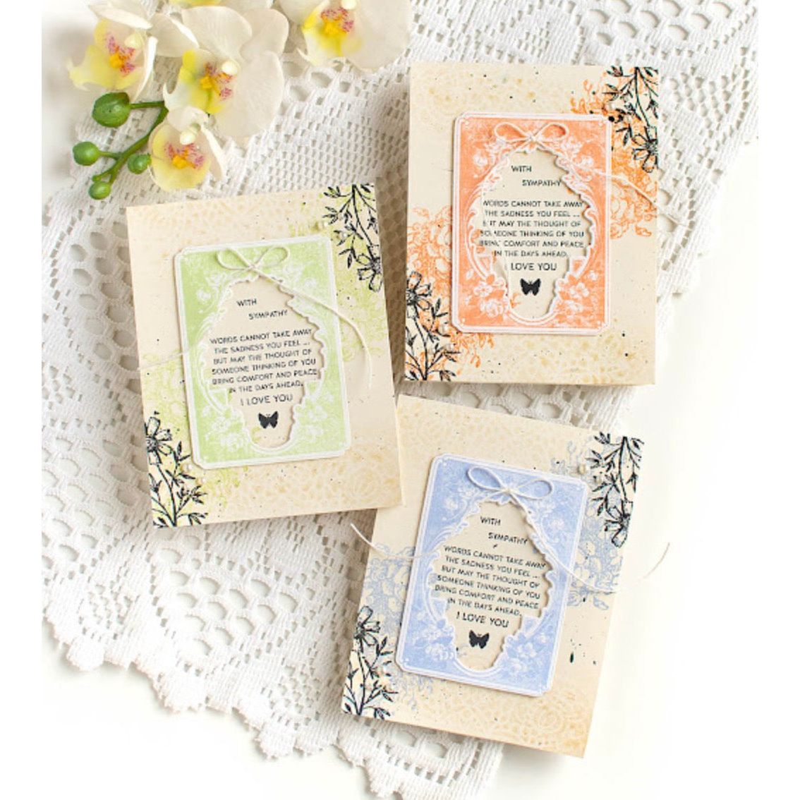 Simon Says Clear Stamps Distressed Parisian Frame 1194ssc Sympathy Cards | color-code:ALT02