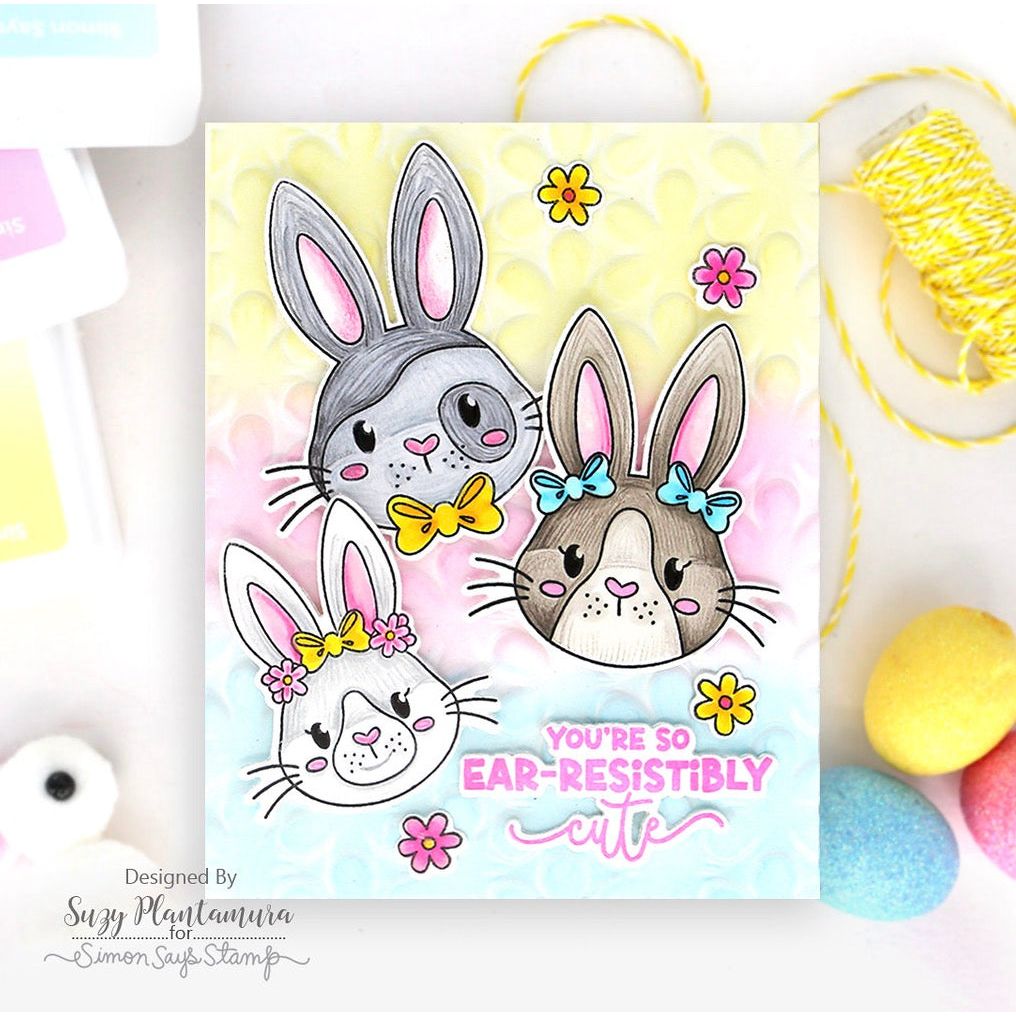Simon Says Stamps and Dies Ear-Resistibly Cute set944ec Rain or Shine Easter Card | color-code:ALT03