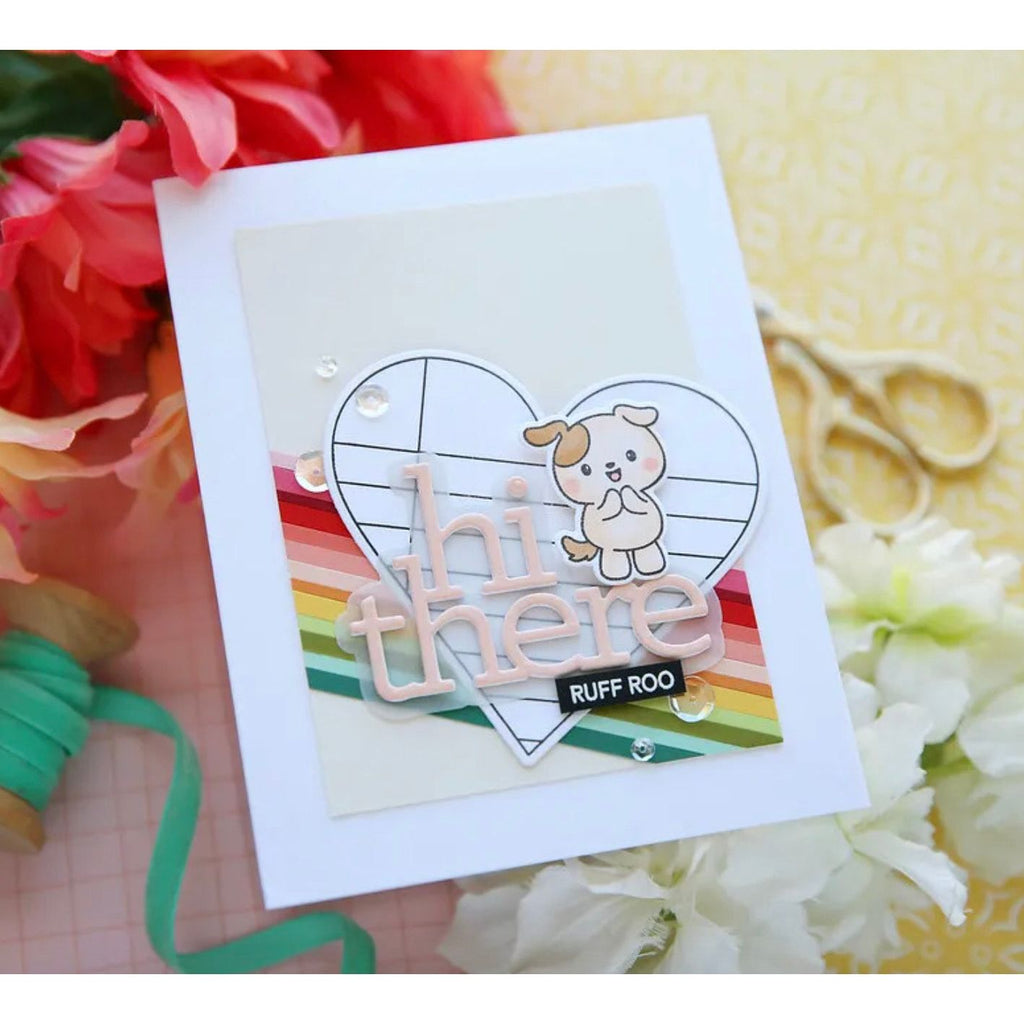 Simon Says Stamps and Dies Round of Appaws set932ra Favorite Things Love You Card | color-code:ALT08