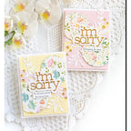 CZ Design Stamps and Dies I'm Sorry Bundle set923is To Be Loved Sympathy Cards | color-code:ALT07
