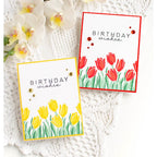 Simon Says Stamp! Simon Says Clear Stamps LAYERED TULIPS sss202121 Birthday Cards | color-code:ALT03