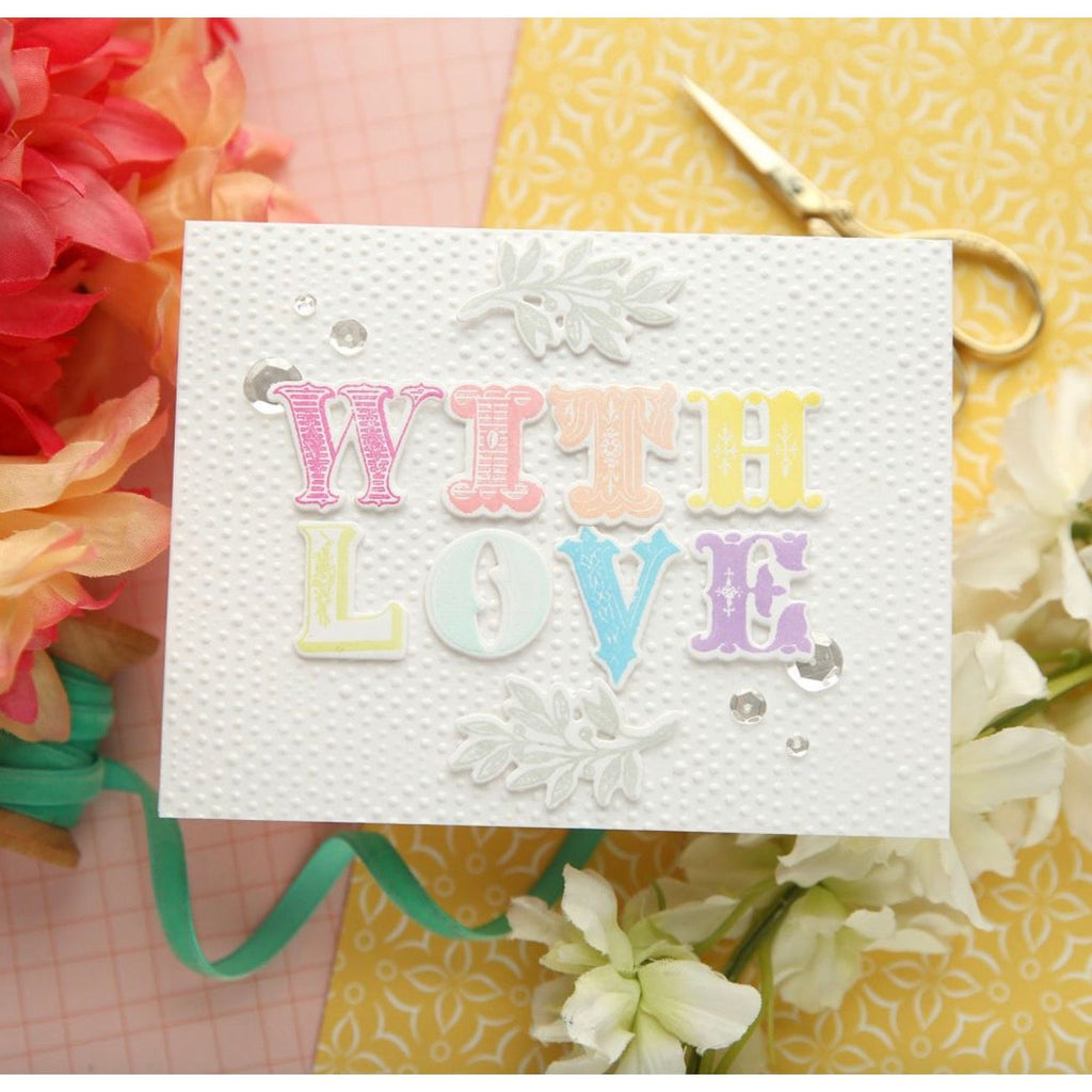 Simon Says Clear Stamps Monogram 2244ssc With Love Card | color-code:ALT03