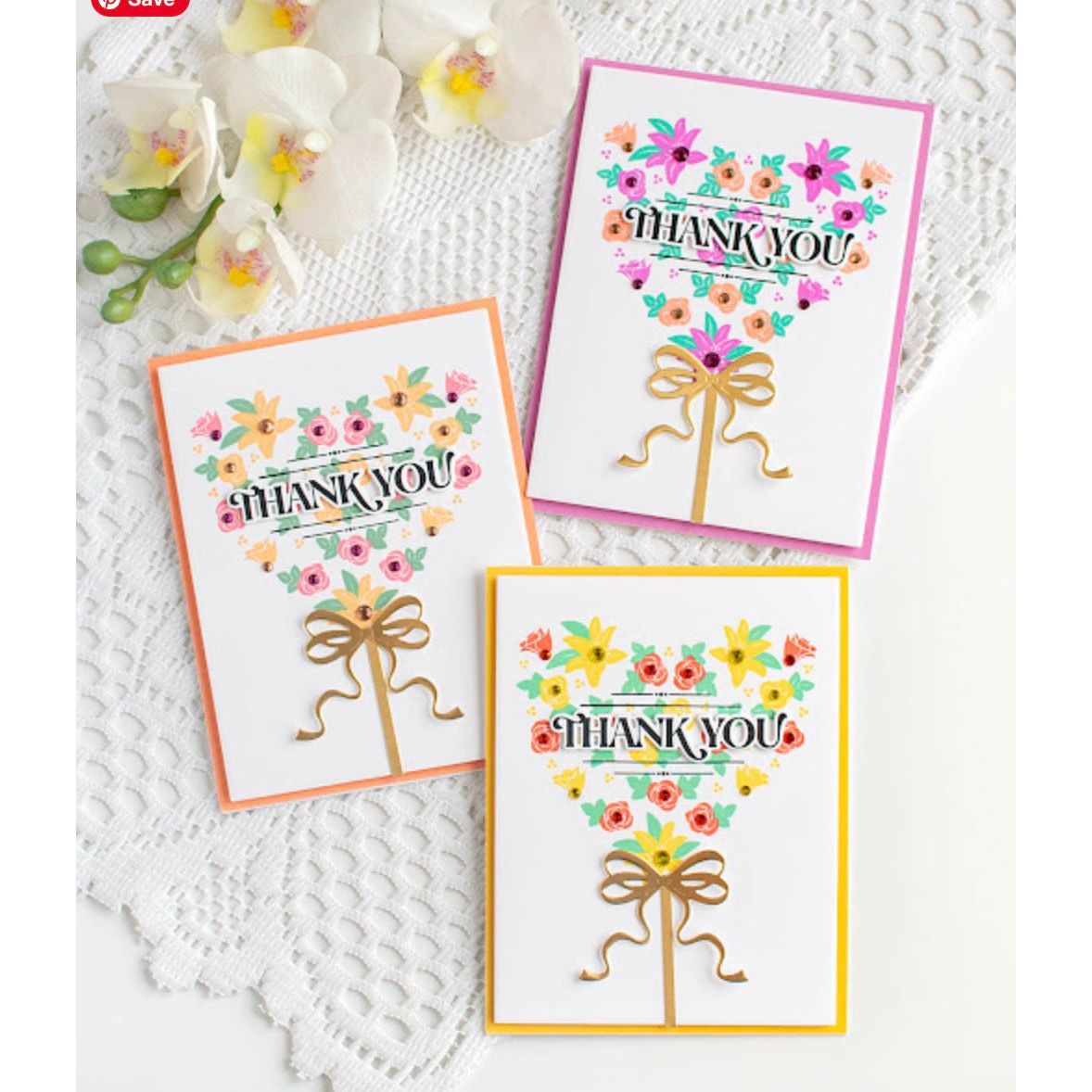 Simon Says Clear Stamps Timeless Blossoms 2213ssc You Are My Favorite Thank You Cards | color-code:ALT03