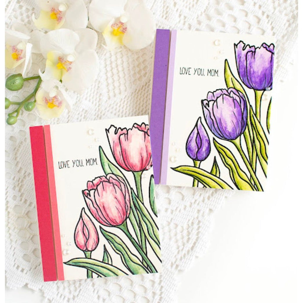 Simon Says Clear Stamps MOTHER'S DAY TULIPS sss202495c Mother's Day Cards | color-code:ALT02