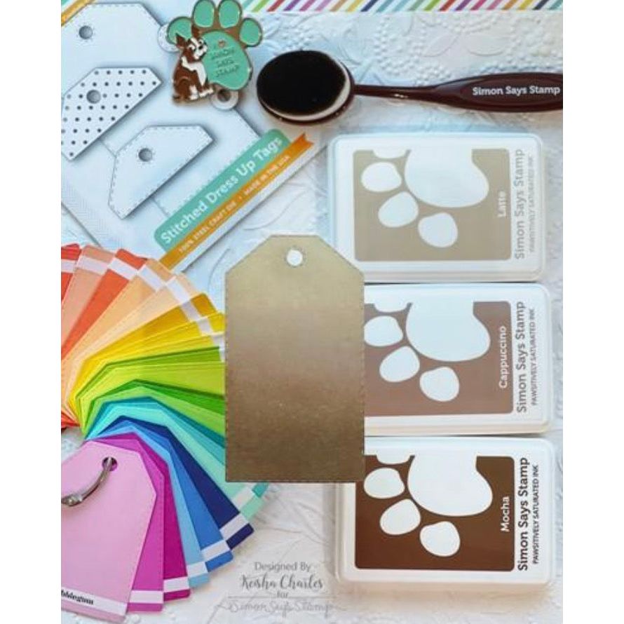 Simon Says Stamp Pawsitively Saturated Ink Trio 10 and Re-Inkers ink10reset Friend Like You