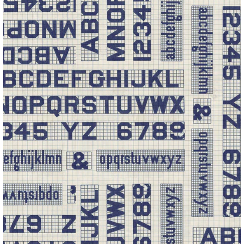 Tim Holtz Fabric By The Yard Indigo Typography pwth295 Eclectic Elements Palette