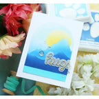 CZ Design Scripty Hugs Wafer Dies czd229 Be Bold Hugs Card | color-code:ALT05