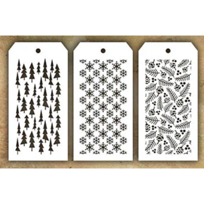 Tim Holtz Mini Stencils Set 50 mst050