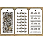 Tim Holtz Mini Stencils Set 51 mst051