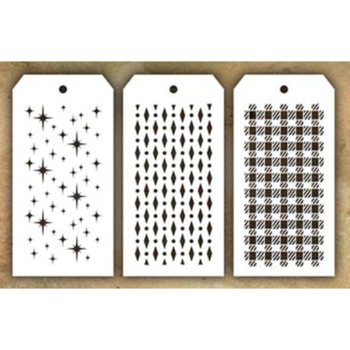 Tim Holtz Mini Stencils Set 44 mst044