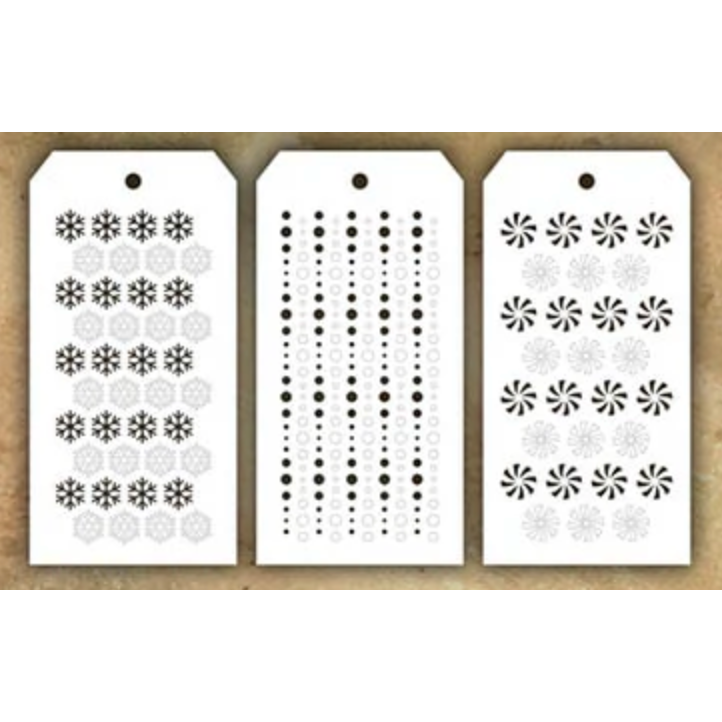 Tim Holtz Mini Stencil Shifters Set 45 mst045