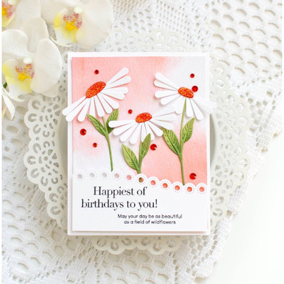 Simon Says Stamp Delicate Stitched Borders Wafer Dies s1017 Moments in Time Birthday Card | color-code:ALT05